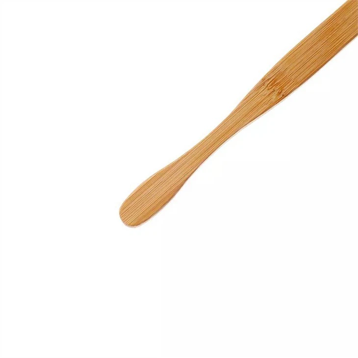 pollution-free eco-friendly flat bamboo toothbrush