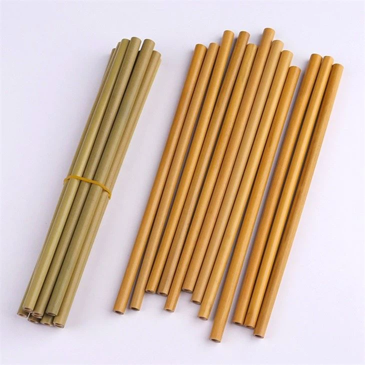 sustainable reusable bamboo drinking straws